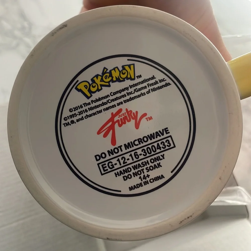 Funky Pikachu Mug 20oz Coffee Mug Pokémon